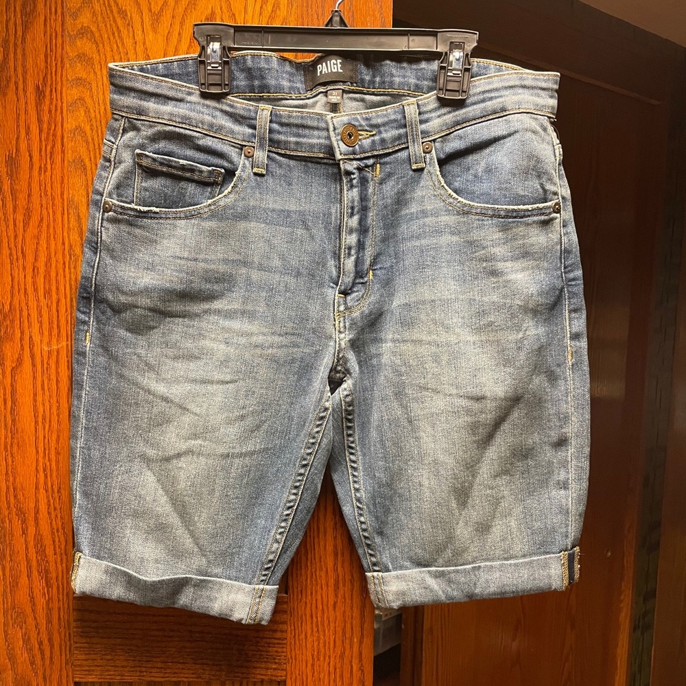 Paige Above Knee Shorts/Jeans